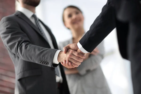 depositphotos 188659950 stock photo closeup of handshake of business